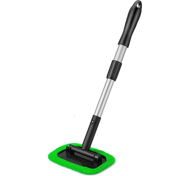 Adjustable handle windshield cleaner, suitable for car glass cleaning