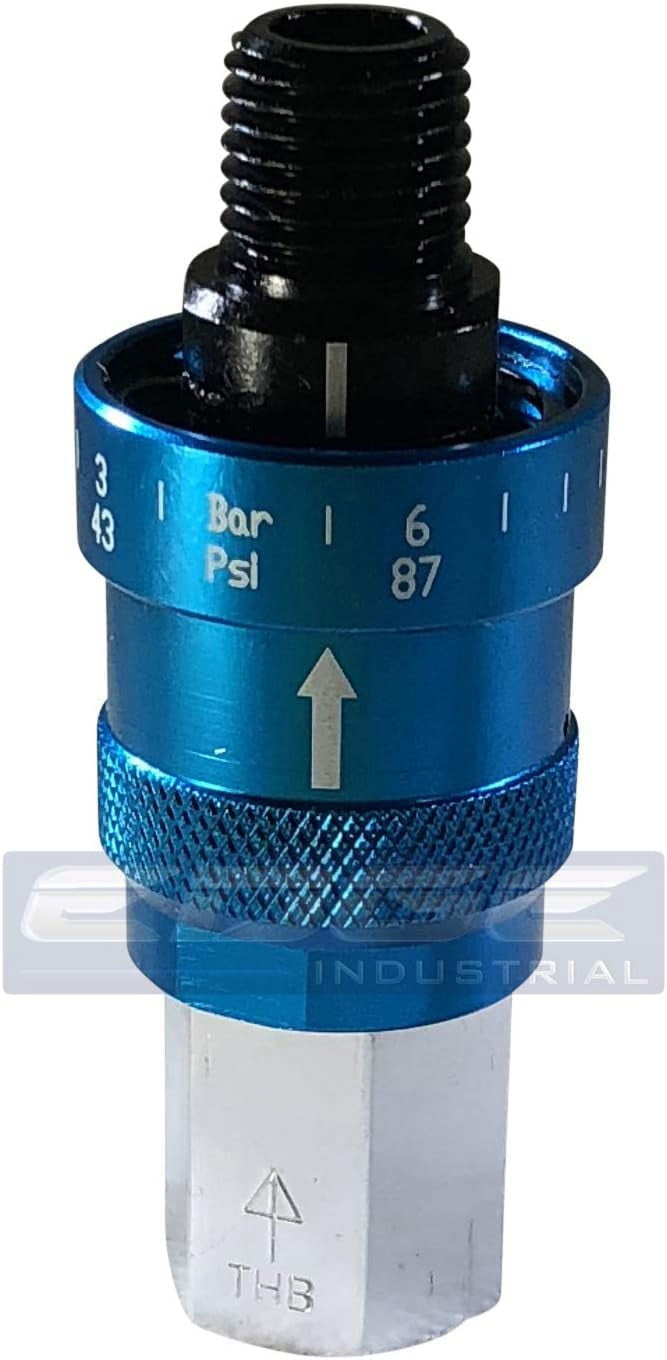 Adjustable inLINE Pressure Regulator for Pneumatic Tools, 1/4" NPT