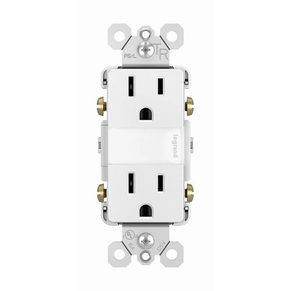 Adjustable radiation night light socket, night light electrical socket, tamper-proof, suitable for children's use, white, 8856