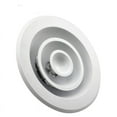 thumbnail image 1 of Adjustable removable ceiling round diffuser 200mm/300mm diam air vent diffuser ceiling ventilation air duct vent covers white, 1 of 3