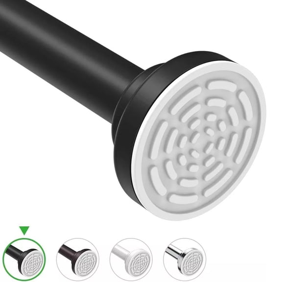 Adjustable rustproof 72" Straight Tension Shower Curtain Rod