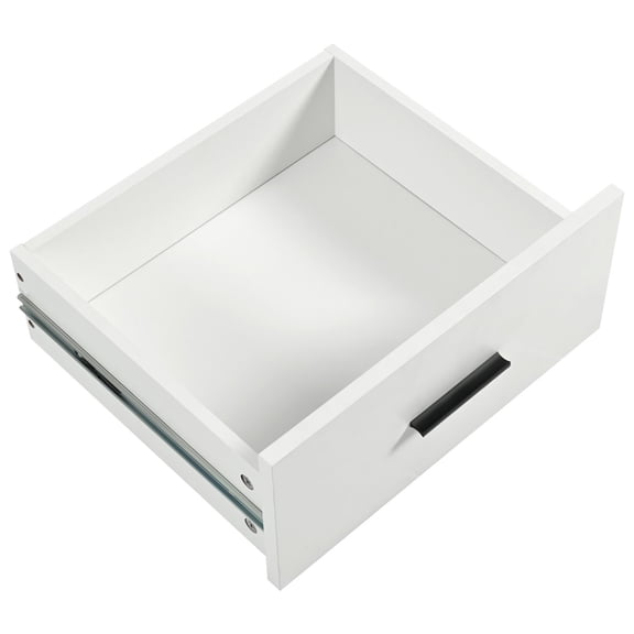 Adjustable shelves, large rubber wood table | In kitchen storage, offers durability and flexibility