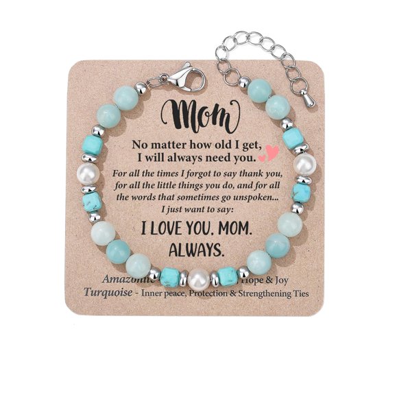 Adjustable-size Fashionable Women's Gift—Soothing/Protective Natural Crystal Bracelet
