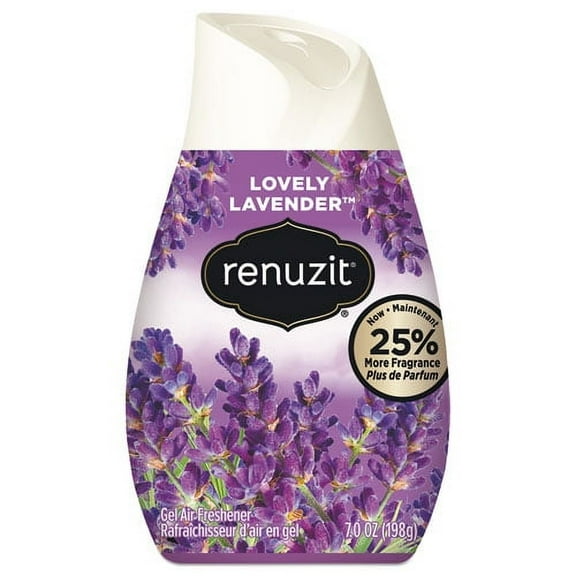 Adjustables Air Freshener, Lovely Lavender, 7 Oz Cone, 12/carton | Bundle of 2 Cartons