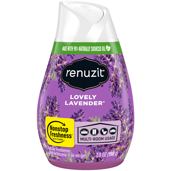 Adjustables Air Freshener, Lovely Lavender, 7 Oz Cone, 12/carton | Bundle of 5