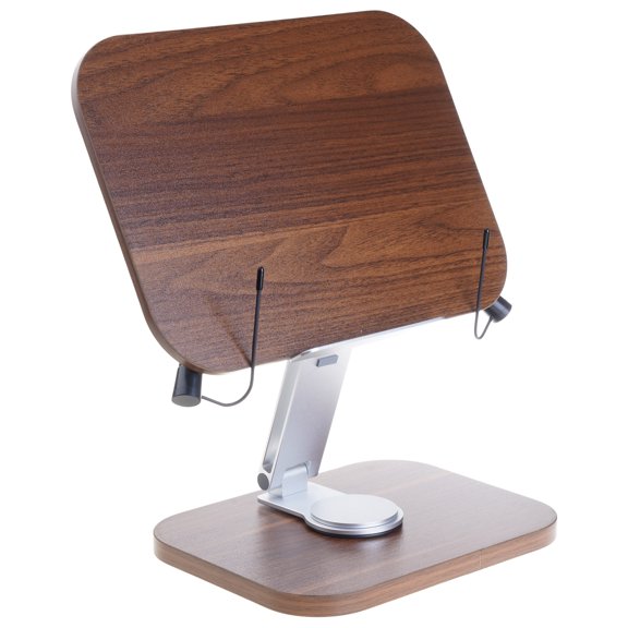 Adjustables Height and Aluminum Laptop Tablet Stand Cookbook Brackets with 360Degree Rotation for Versatilitys Use