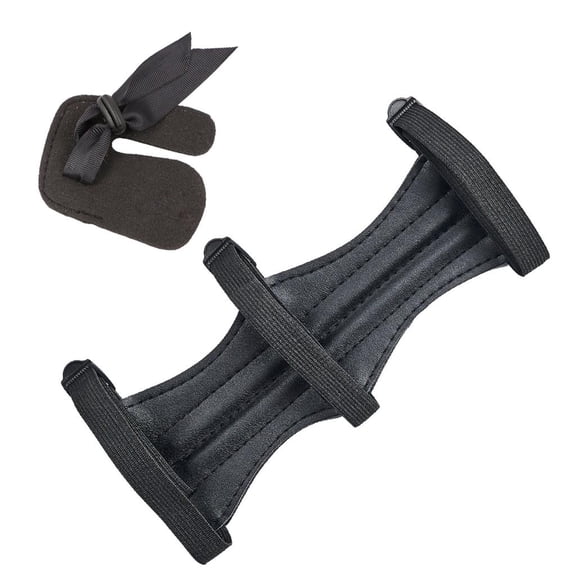Adjusted Archerys Arm Guard Forearm Protector Recurve Hunting Archerys Tool Set