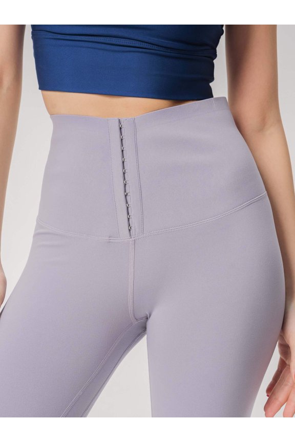 Women’s High-Rise Shapewear Legging, Moisture-Wicking Compression Activewear