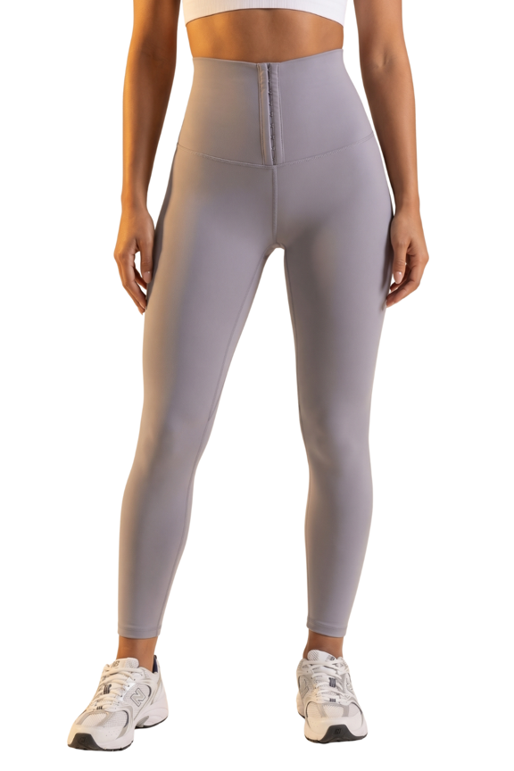Women’s High-Rise Shapewear Legging, Moisture-Wicking Compression Activewear