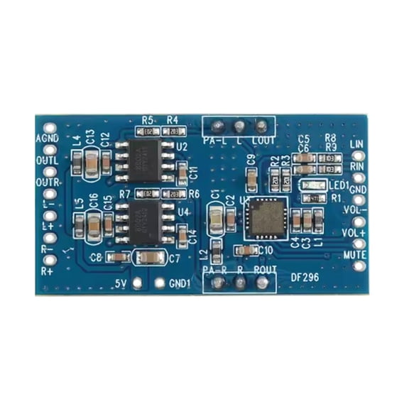 Adjustment Controller Compactly Sound Control Module for Stereo Sound 2x3W Output Increase Decrease Mute Function