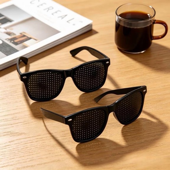 Adjustment Glasses, Help Eye Training And Concentration, Light and Comfortable Frame, Lightweight Frame for Eye Training Focus for Daily Use and Relaxation