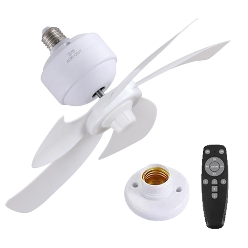Adjustment Speed Electric Fan E27 Thread Ceiling Fan for Indoor Room AC90-265V Cooling Fan Remote Control Chandelier Fan