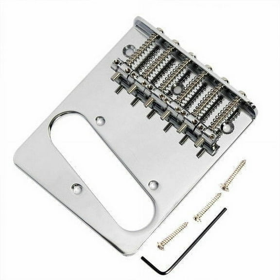 Adjustments One Square 6 Saddle Humbucker Bridge for Fender Tele Telecaster Electric Guitar Accessories