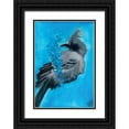 thumbnail image 1 of Adkin, Arielle 23x32 Black Ornate Wood Framed with Double Matting Museum Art Print Titled - Bird Study IX, 1 of 4