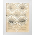 thumbnail image 1 of Adkin, Arielle 26x32 White Modern Wood Framed Museum Art Print Titled - Artichoke Patterns V, 1 of 4