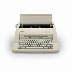 Adler Royal 69147T Scriptor II Port Memory Spellcheck Typewriter with Display