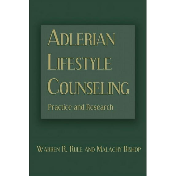 Adlerian Lifestyle Counseling: Practice and Research, (Hardcover)