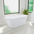 thumbnail image 1 of Adley 67 Inch Acrylic Double Ended Freestanding Tub, 1 of 1