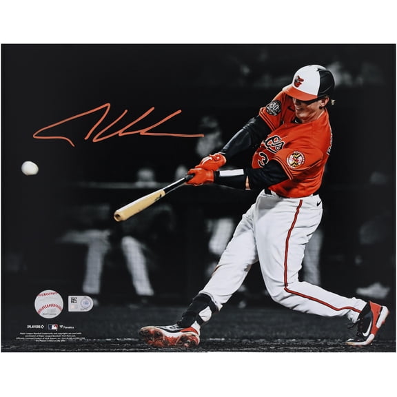 Adley Rutschman Baltimore Orioles Autographed 11" x 14" Spotlight Photograph - Fanatics Authentic Certified