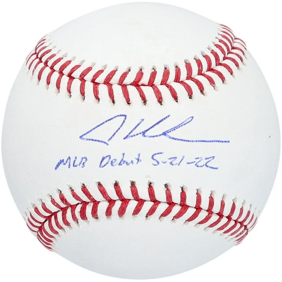 Adley Rutschman Baltimore Orioles Autographed Baseball with "MLB Debut 5-21-22" Inscription - Fanatics Authentic Certified