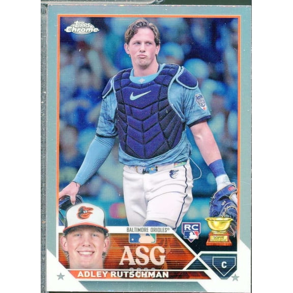 Adley Rutschman Rookie Card 2023 Topps Chrome Update '23 All Star Game #ASGC8