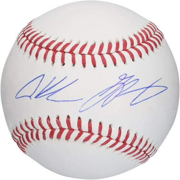 Adley Rutschman and Grayson Rodriguez Baltimore Orioles Autographed Baseball - Fanatics Authentic Certified