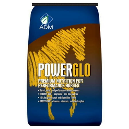 Adm Animal Nutrition POWERGLO Pellet 50lb