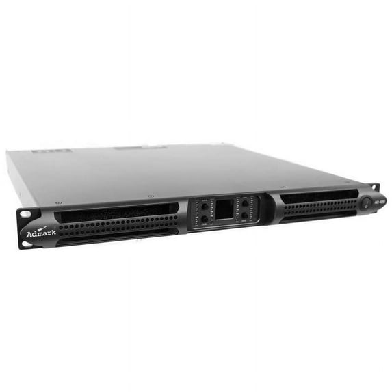 Admark AD430 Class-D 13000 Watt 4-Ohms Power Amplifier 4 Channel