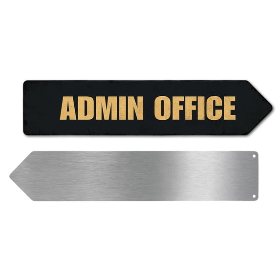 Admin Office Metal Sign by DC | Arrow Metal Directional Signage for ...