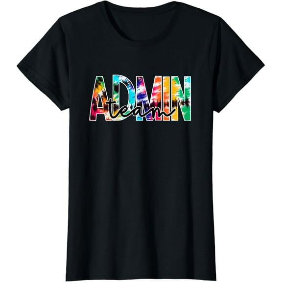 Admin Office Team Back to School Matching Group Squad T-Shirt