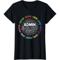thumbnail image 1 of Admin Squad - Administrative Assistant Office Secretary T-Shirt, 1 of 4