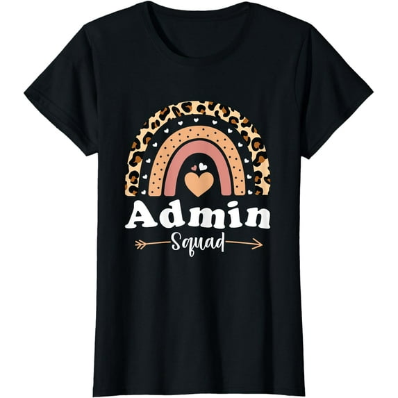 Admin Squad School Admin Assistant Principal Administrator T-Shirt