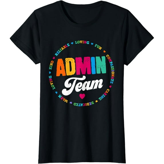 Admin Squad School Assistant Principal Crew Administrator T-Shirt