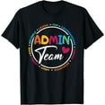 thumbnail image 1 of Admin Team Love Admin Staff Admin Crew Gifts Secretary T-Shirt, 1 of 4