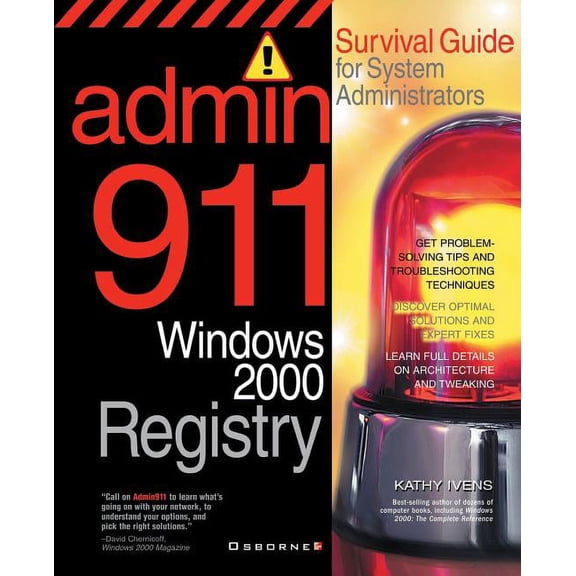 Admin911 Admin911: Windows 2000 Registry, (Paperback)
