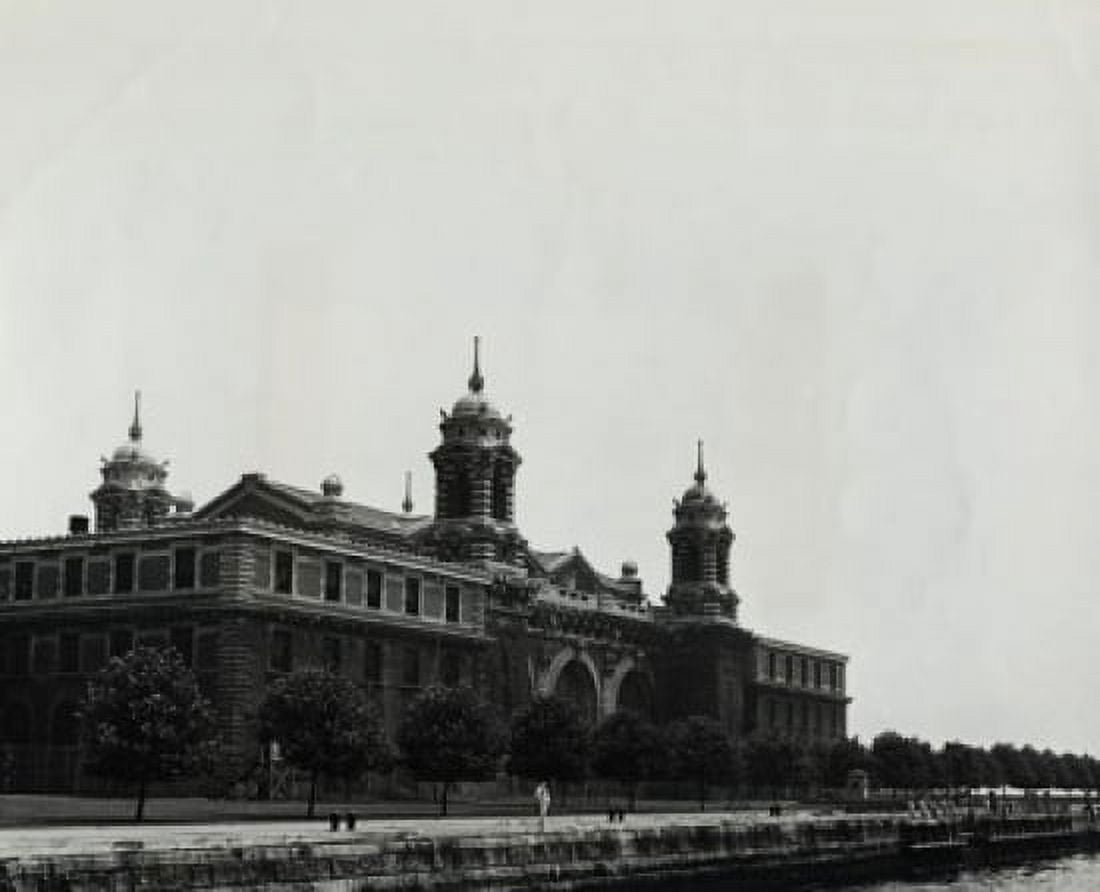 Administration Building Ellis Island New York City USA Canvas Art - (24 x 36)