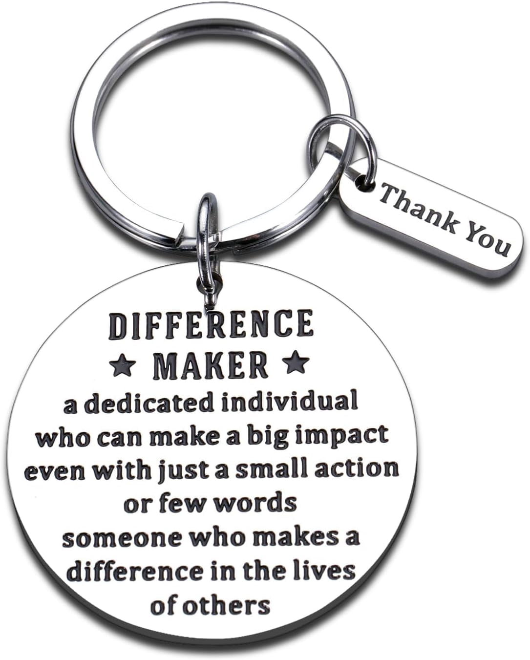 Funny Coworker Leaving Gift Keychain – “Traitor Congrats On Getting Out Of This Shithole” – Stainless Steel Going Away Present - View #9