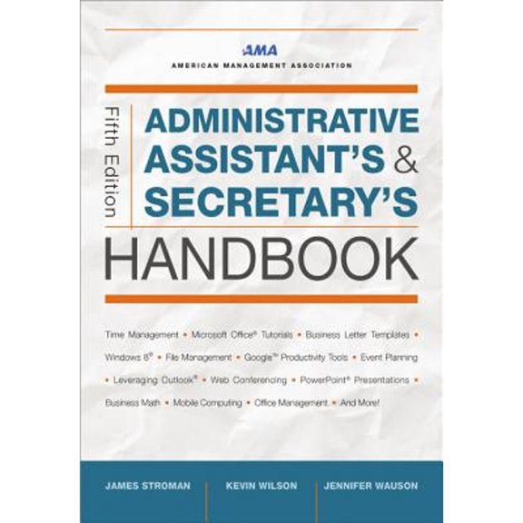 Pre-Owned Administrative Assistant's and Secretary's Handbook (Hardcover) 0814433529 9780814433522