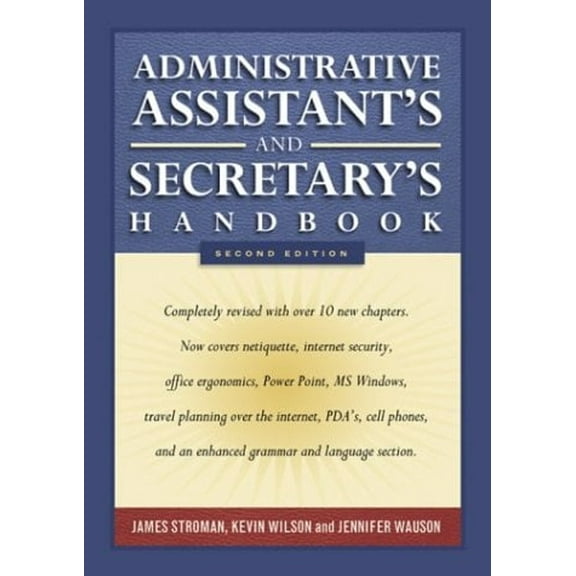 Pre-Owned Administrative Assistant's and Secretary's Handbook (Hardcover) 0814407846 9780814407844