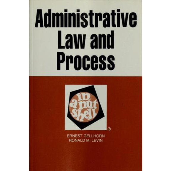 Pre-Owned Administrative Law and Process in a Nutshell (Paperback) 9780314761842
