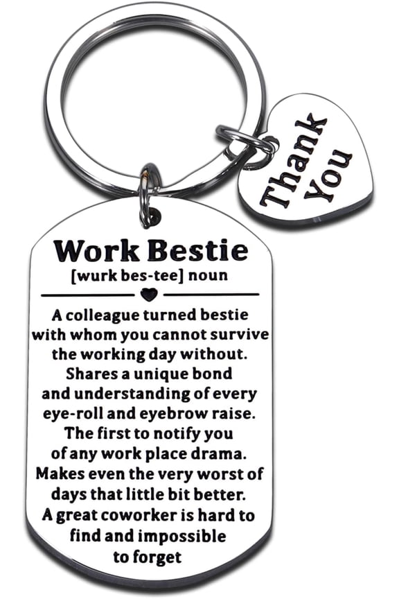 Administrative Professional Day Gifts, Administrative Assistant Gifts, Work Besties Gift for Women, Coworker Leaving Gift for Women, Farewell Giifts for Coworker, Goodbye Giift for Coworker Keychain