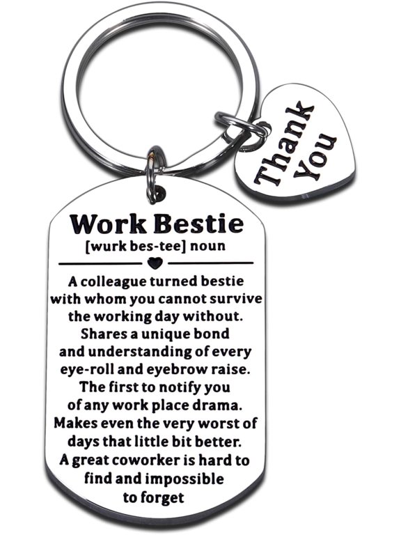 Administrative Professional Day Gifts, Administrative Assistant Gifts, Work Besties Gift for Women, Coworker Leaving Gift for Women, Farewell Giifts for Coworker, Goodbye Giift for Coworker Keychain