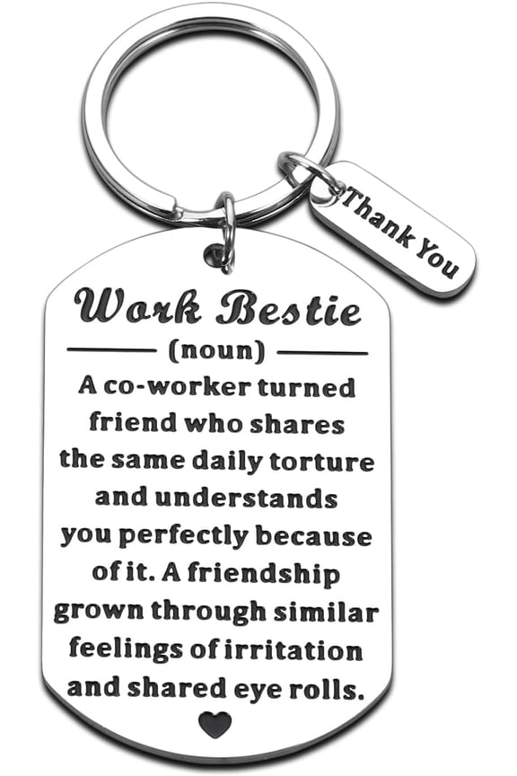 Administrative Professional Day Gifts, Work Bestie Gift for Women, Administrative Assistant Gifts, Coworker Leaving Giift for Women, Thank You Giift for Coworker, Farewell Gift for Coworker Keychain
