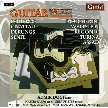 Admir Do I - Guitar Works By Rodrigo Turina Boccherini Assad - Music & Performance - CD