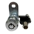 thumbnail image 1 of Admiral Locks 1-1/8 Inch Tubular Cam Lock, Keyed Alike Removable Key RV Compartment Storage Lock Cabinet Locks (1-1/8 Inch 90°, Chrome Pack of 1), 1 of 4