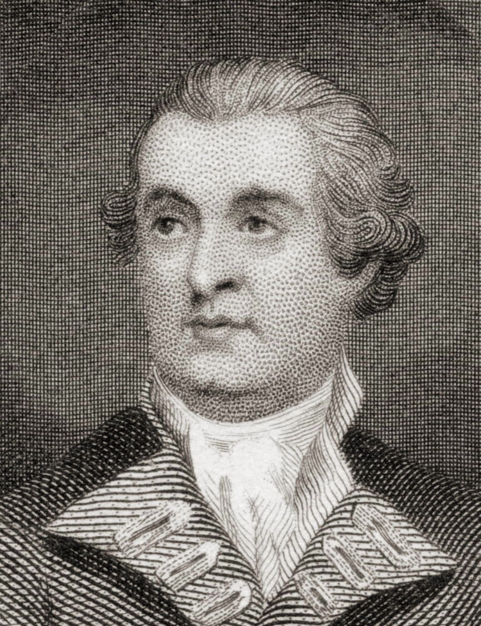 Admiral Mariot Arbuthnot1711 To 1794 British Admiral Who Commanded The Royal Navys North American Station During The American War For Independence Canvas Art - Ken Welsh  Design Pics (12 x 16)