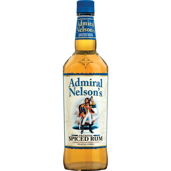 Admiral Nelson's Spiced Rum, 750 ml Bottle, 35% ABV