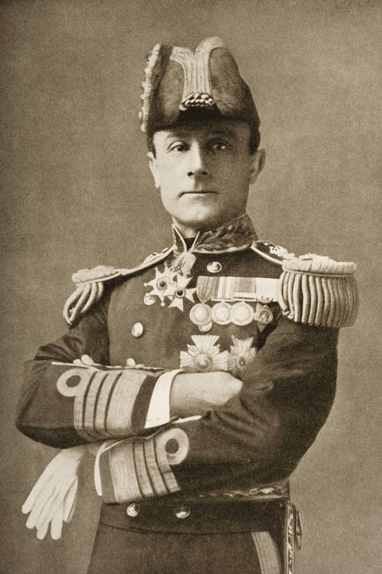 Admiral Sir John Rushworth Jellicoe (1859-1935) Of The British Royal Navy From Photograph By Russell Canvas Art - Ken Welsh Design Pics (12 x 18)