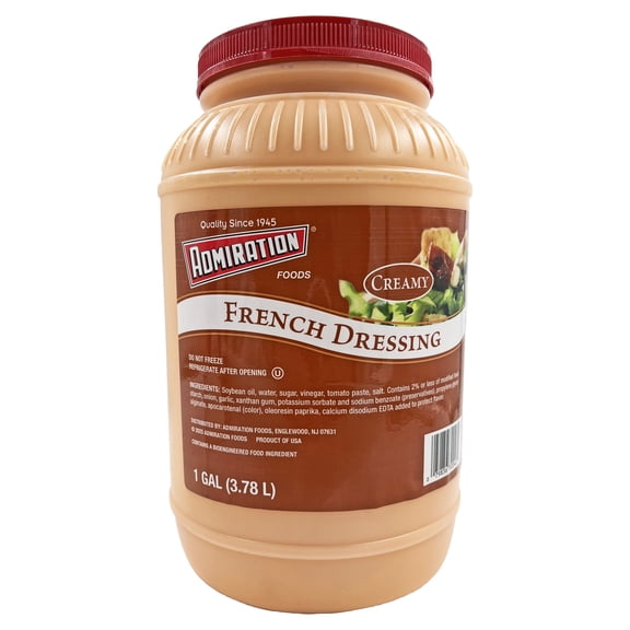 Admiration Creamy French Dressing | Kosher | 1 Gallon