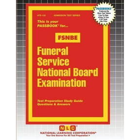 Admission Test Funeral Service National Board Examination (FSNBE), Book 133, (Paperback)